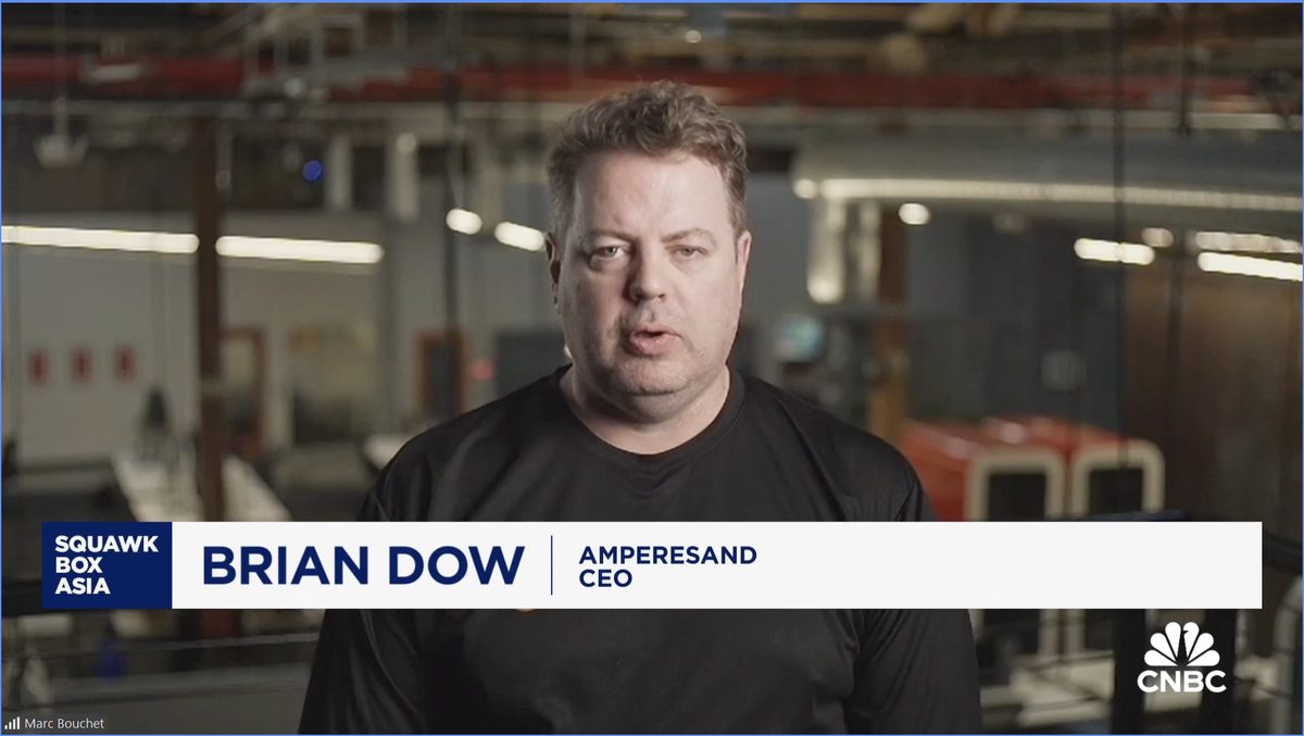 Amperesand CEO Brian Dow on CNBC
