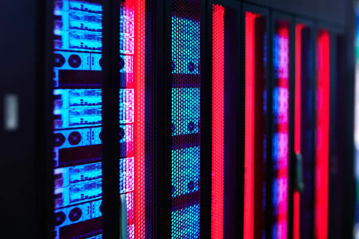 Data center server racks — TechCrunch article on Amperesand targeting data centers